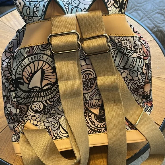 ❤️Wow, Super Rare.. Disney Dooney & Bourke Cruise line Nylon Backpack - Picture 11 of 16